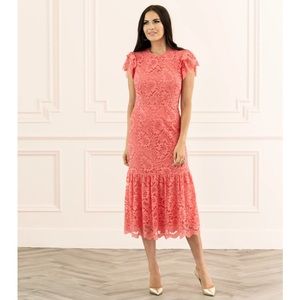 ISO this Rachel Parcell Strawberry Pink Lace Dress in size L